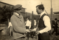 CLABBY, JIMMY & LEACH CROSS ANTIQUE PHOTOGRAPH