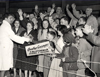 MARCIANO, ROCKY TRAINING CAMP WIRE PHOTO (1955)