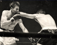 LAMOTTA, JAKE-TIBERIO MITRI WIRE PHOTO (1950)