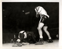 LAMOTTA, JAKE-CHUCK HUNTER WIRE PHOTO (1950)