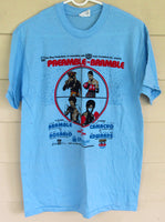 CAMACHO, HECTOR "MACHO"-BOZA EDWARDS & BRAMBLE-ROSARIO SOUVENIR TEE SHIRT (1986)