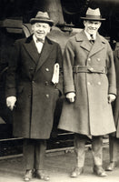 TUNNEY, GENE & BILLY GIBSON (MANAGER) WIRE PHOTO (1923)