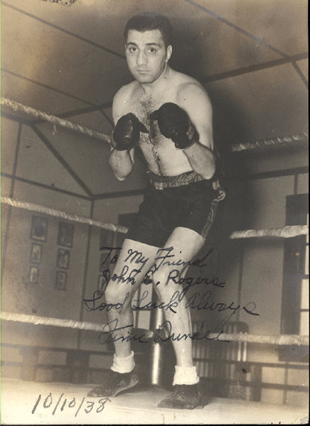 DUNDEE, VINCE SIGNED PHOTOGRAPH