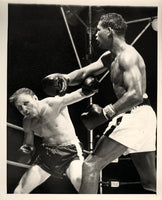 ROBINSON, SUGAR RAY-CHARLIE FUSARI WIRE PHOTO (1950-11TH ROUND)