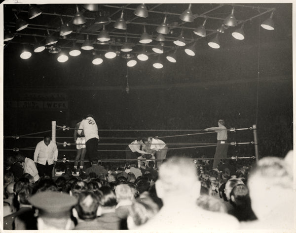 ROBINSON, SUGAR RAY-JAKE LAMOTTA WIRE PHOTO (1951)