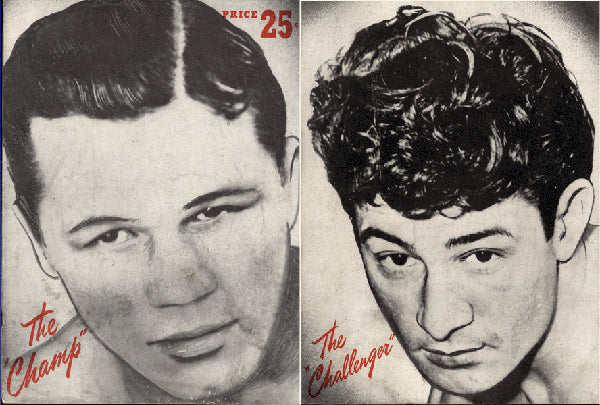 ZALE, TONY-ROCKY GRAZIANO II OFFICIAL PROGRAM (1947)