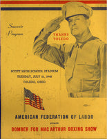 SAVOLD, LEE-BILL POLAND OFFICIAL PROGRAM (1942)