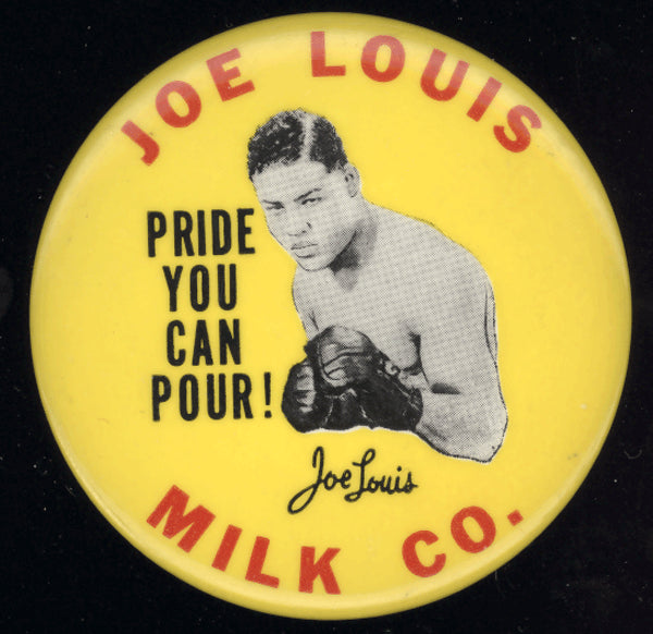 LOUIS, JOE MILK COMPANY SOUVENIR PIN