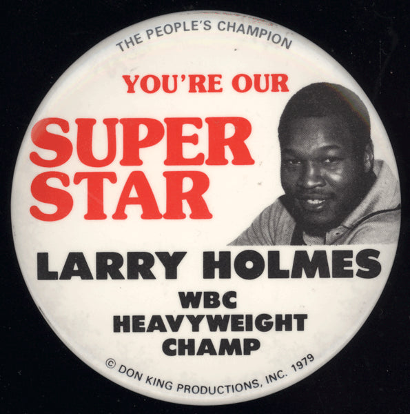 HOLMES, LARRY SOUVENIR PIN (1979)