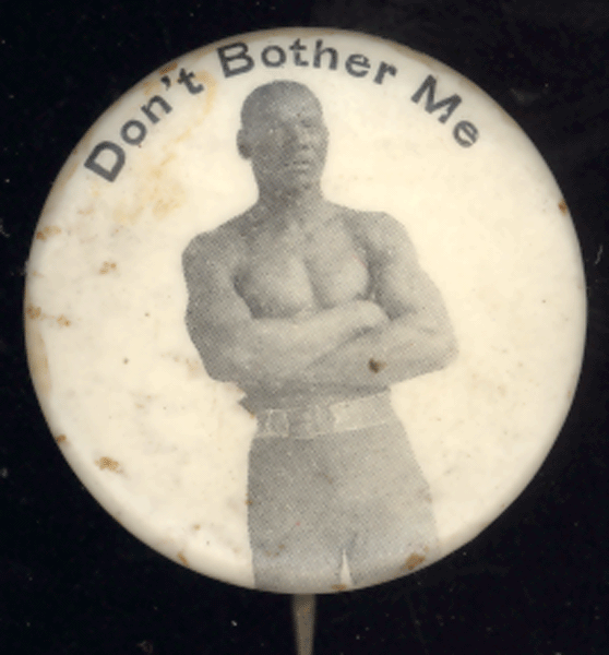 JACKSON, PETER SOUVENIR PIN (1890'S)