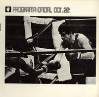 FOREMAN, GEORGE OLYMPIC BOXING OFFICIAL PROGRAM (1968-2ND ROUND)