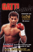 GATTI, ARTURO-JOE HUTCHINSON OFFICIAL PROGRAM (2000)