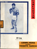 ROSE, LIONEL-VICENTE GARCIA OFFICIAL PROGRAM (