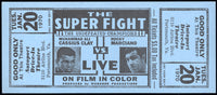 ALI, MUHAMMAD-ROCKY MARCIANO FULL TICKET (1970)