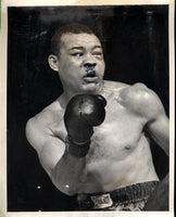 LOUIS, JOE WIRE PHOTO (1951-MARCIANO FIGHT)