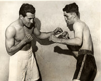 LABARBA, FIDEL-BAT BATTALINO WIRE PHOTO (1931-WEIGHING IN)