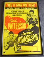 PATTERSON, FLOYD-INGEMAR JOHANSSON III FIGHT FILM POSTER (1961)
