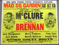 MCCLURE, WILBERT "SKEETER"-GOMEO BRENNAN ON SITE POSTER (1962)