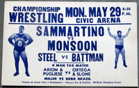 SAMMARTINO, BRUNO-GORILLA MONSOON ON SITE POSTER (1967)