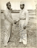 ROBINSON, SUGAR RAY SIGNED PHOTO (CIRCA 1943-PSA/DNA)