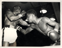BASSETT, PERCY-ORLANDO ZULUETA WIRE PHOTO (1954)