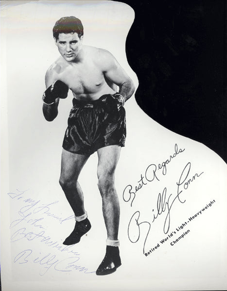 CONN, BILLY VINTAGE SIGNED PHOTO