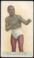 LANGFORD, SAM WILLS CIGARETTES TRADING CARD (1911)