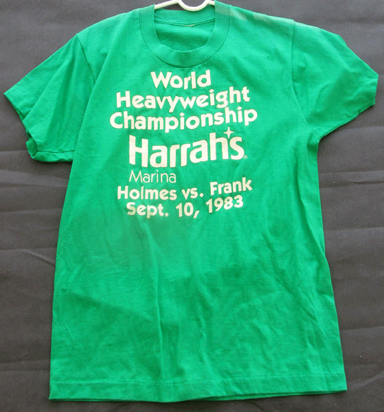 HOLMES, LARRY-SCOTT FRANK SOUVENIR TEE SHIRT (1983)