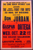 JORDAN, DON-GASPAR ORTEGA ON SITE POSTER (1958)