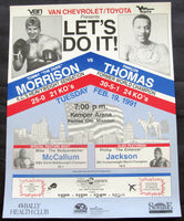 MORRISON, TOMMY-PINKLON THOMAS & MCCALLUM-MINTON ON SITE POSTER (1991)