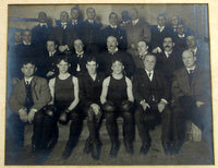 SULLIVAN, JOHN L. ANTIQUE GROUP PHOTO (WITH FITZSIMMONS, SHARKEY, MITCHELL-1904)