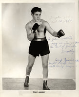 JANIRO, TONY SIGNED PHOTO (SIGNED IN 1950)