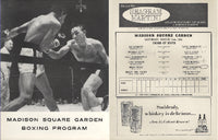 GRIFFITH, EMILE-BENNY "KID" PARET OFFICIAL PROGRAM (1962-PARET'S LAST FIGHT-SIGNED BY GRIFFITH)