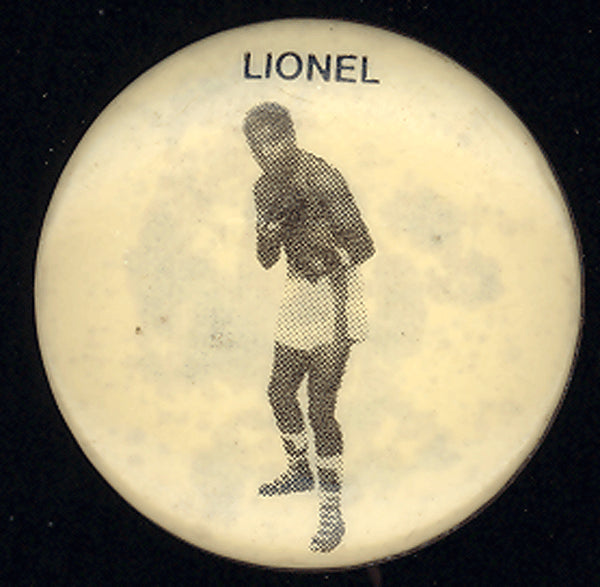 ROSE, LIONEL SOUVENIR PIN (1970'S)