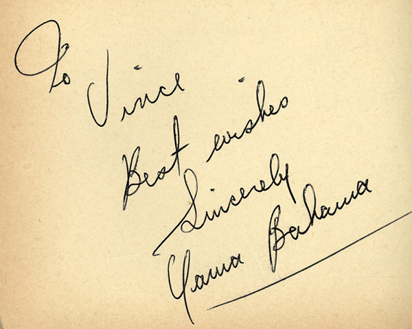 BAHAMA, YAMA INK SIGNATURE