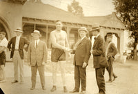 WILLARD, JESS ANTIQUE PHOTO (1919-TRAINING FOR DEMPSEY)