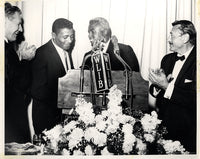 PATTERSON, FLOYD & JACKIE ROBINSON ORIGINAL PHOTOGRAPH