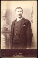 GRIFFIN, P.J. CABINET CARD (WRESTLER)