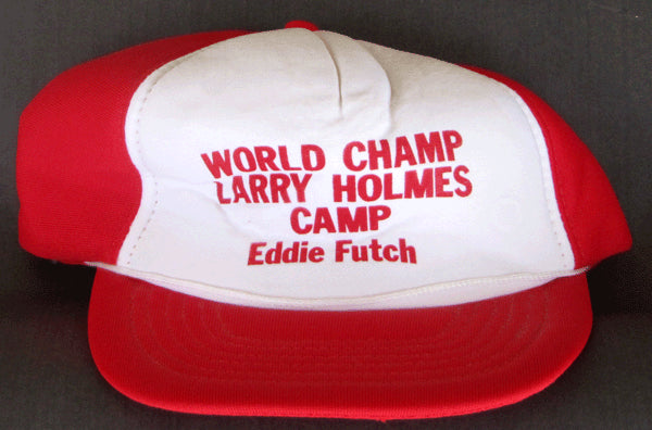 HOLMES, LARRY TRAINING CAMP CAP (BELONGED TO EDDIE FUTCH)