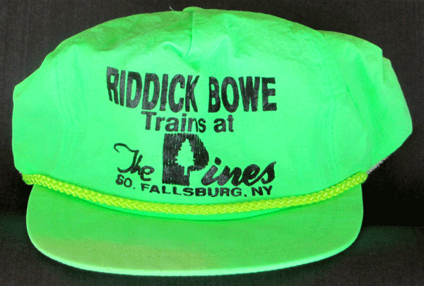 BOWE, RIDDICK TRAINING CAMP CAP (EDDIE FUTCH COLLECTION)