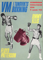 PATTERSON, FLOYD-JIMMY ELLIS OFFICIAL PROGRAM (1968)