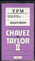 CHAVEZ, JULIO CESAR-MELDRICK TAYLOR II CREDENTIAL (1994)