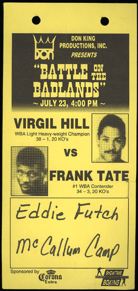 HILL, VIRGIL-FRANK TATE CREDENTIAL (1994)