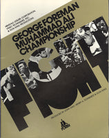 ALI, MUHAMMAD-GEORGE FOREMAN CLOSED CIRCUIT PROGRAM (1974)