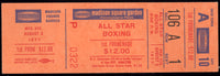 ARGUELLO, ALEXIS-JOSE FERNANDEZ & BENITEZ-GUERRERO & COONEY-ROBINSON FULL TICKET (1977)