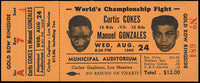 COKES, CURTIS-MANUEL GONZALES FULL TICKET (1966)