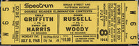GRIFFITH, EMILE-GYPSY JOE HARRIS FULL TICKET (1968)
