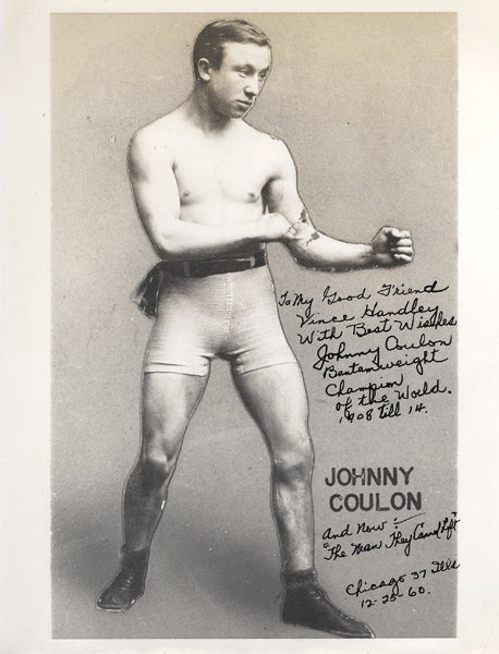 COULON, JOHNNY SIGNED PHOTO