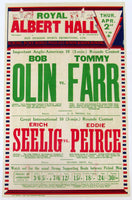 OLIN, BOB-TOMMY FARR ORIGINAL ON SITE POSTER (1936)