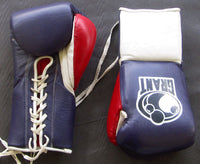 HOLYFIELD, EVANDER FIGHT WORN GLOVES (SAVARESE FIGHT)